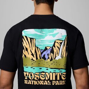 ☔️🔸️NWT Columbia Blue Yosemite National Park Shirt Men's Medium